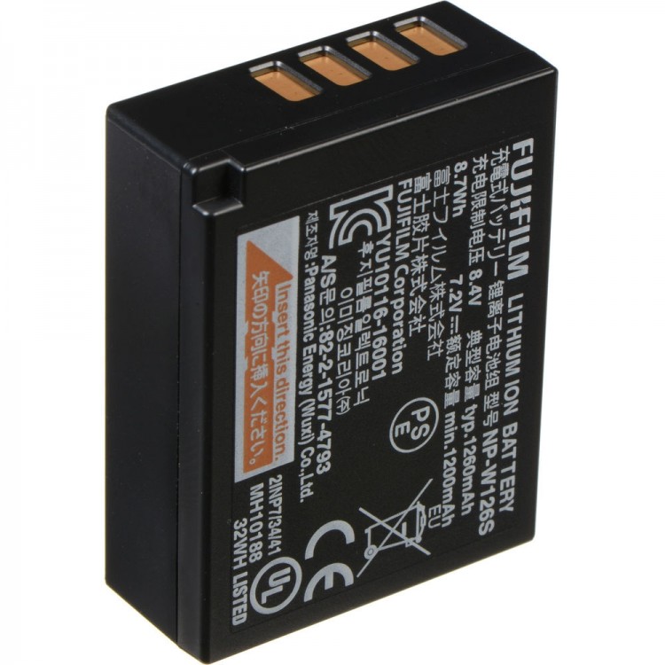 Bateria recarregável Fujifilm NP-W126S
