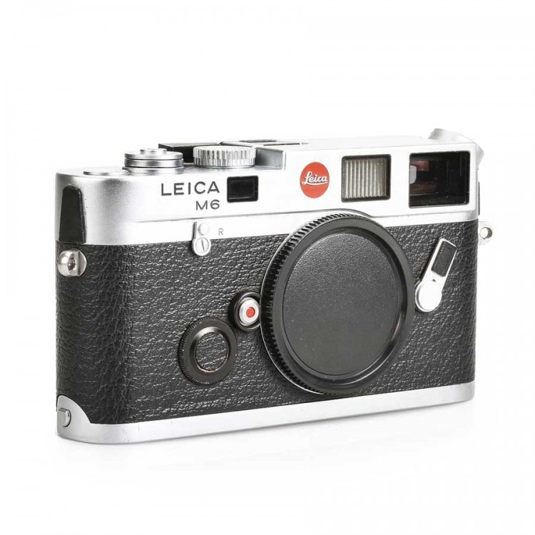 Câmera analógica 35mm Leica M6 Chrome (Classic) - USADA