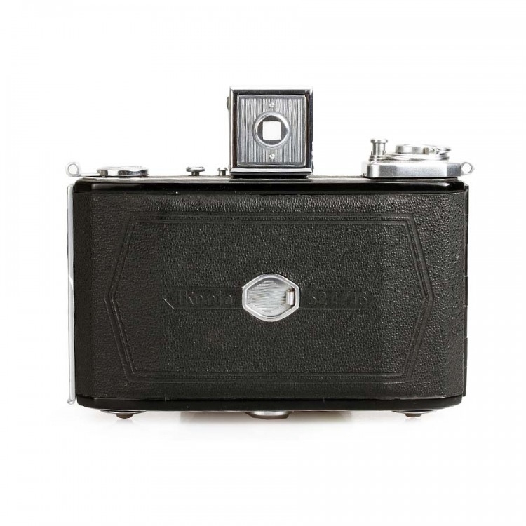 Câmera analógica médio-formato Zeiss Ikonta 521/16 com lente Novar-Anastigmat 75mm f3.5 - USADA