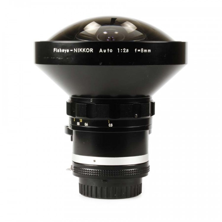 Objetiva Nikon Fisheye-NIKKOR 8mm f2.8 Auto - USADA