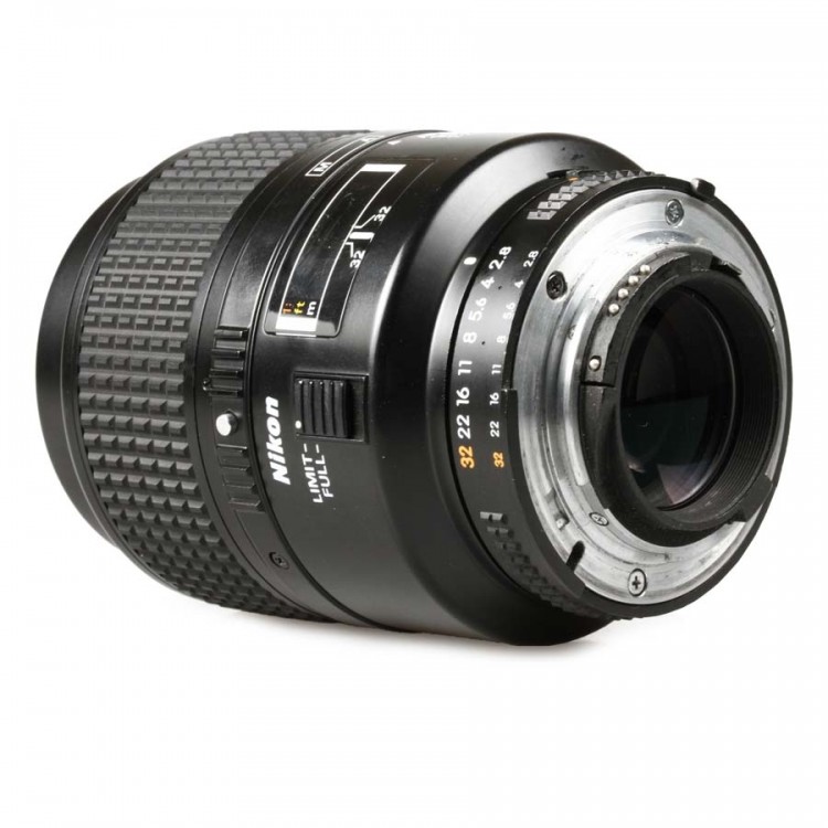 Objetiva Nikon AF NIKKOR 105mm f2.8D MICRO - USADA