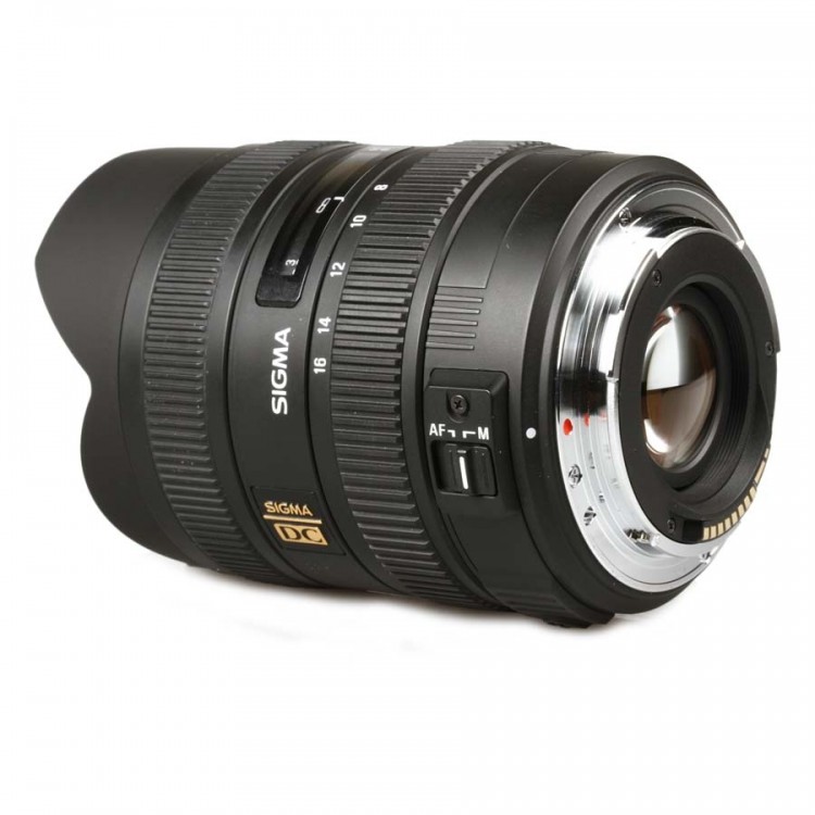 Objetiva Sigma 8-16mm f4.5-5.6 DC HSM (Canon EF) - USADA