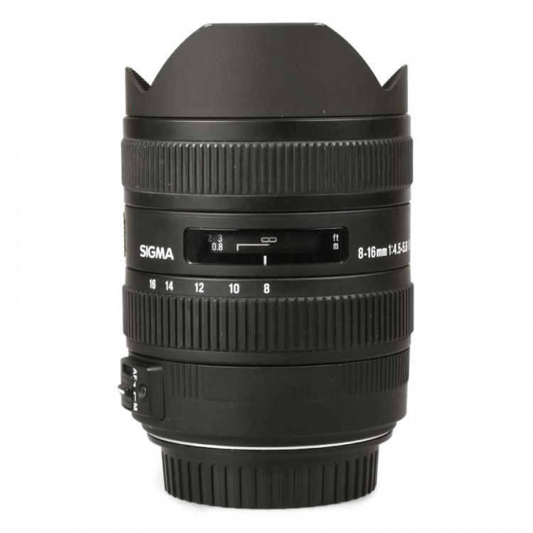 Objetiva Sigma 8-16mm f4.5-5.6 DC HSM (Canon EF) - USADA