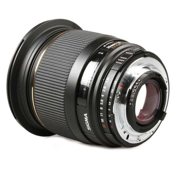 Objetiva Sigma 20mm f1.8 EX DG (Nikon F) - USADO