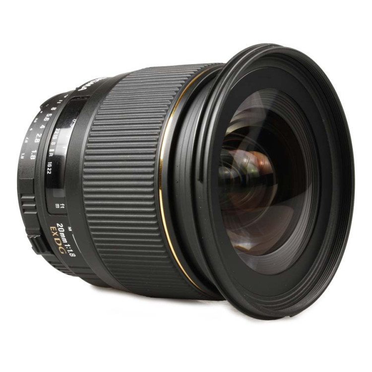 Objetiva Sigma 20mm f1.8 EX DG (Nikon F) - USADO