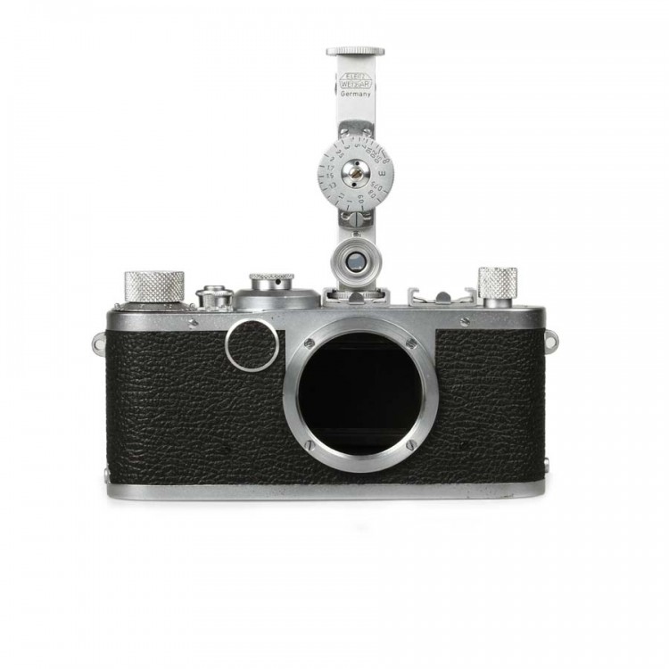 Câmera analógica 35mm Leica I c (com telêmetro FOKOS II) - USADA