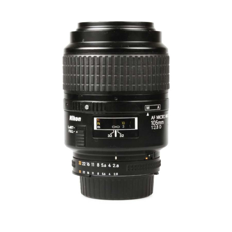 Objetiva Nikon AF NIKKOR 105mm f2.8D MICRO - USADO