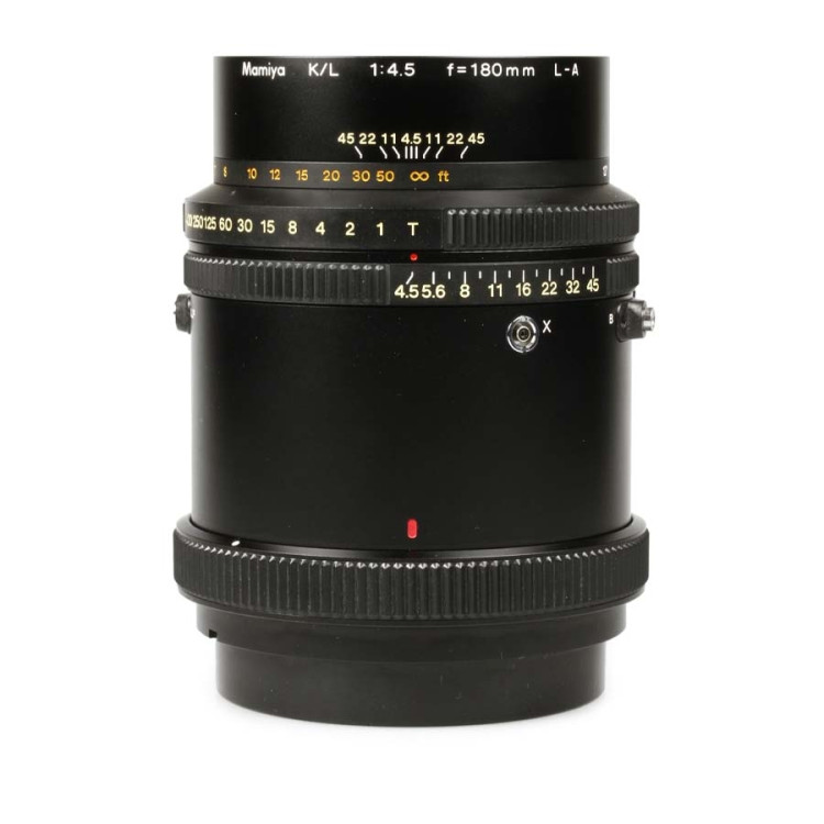 Objetiva Mamiya K/L 180mm f4.5 L-A - USADO