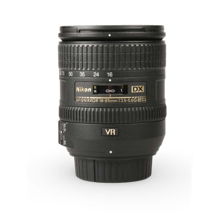 Objetiva Nikon AF-S NIKKOR 16-85mm f3.5-5.6G ED VR DX - USADO