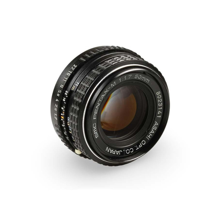Objetiva Pentax-M SMC 50mm f1.7 (PK) - USADO