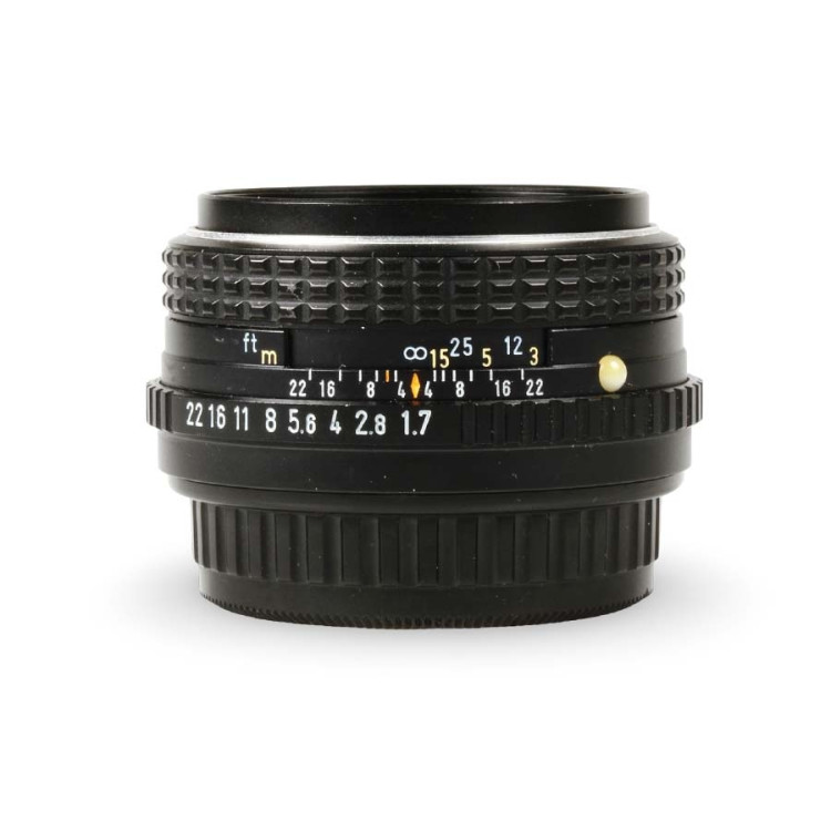 Objetiva Pentax-M SMC 50mm f1.7 (PK) - USADO