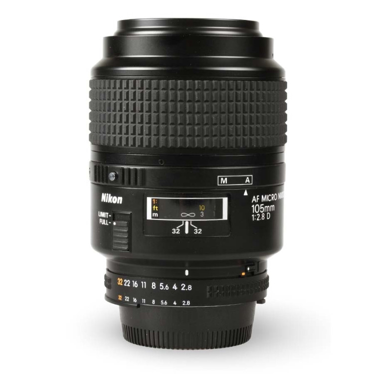 Objetiva Nikon AF NIKKOR 105mm f2.8D MICRO - USADO