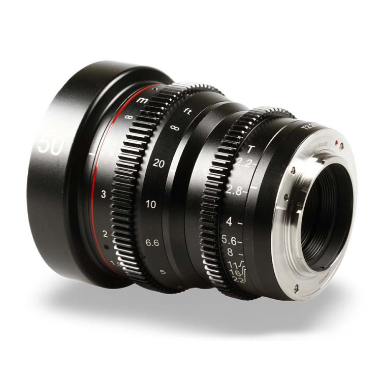 Objetiva Meike 50mm T2.2 Cine (micro 4/3) - USADA