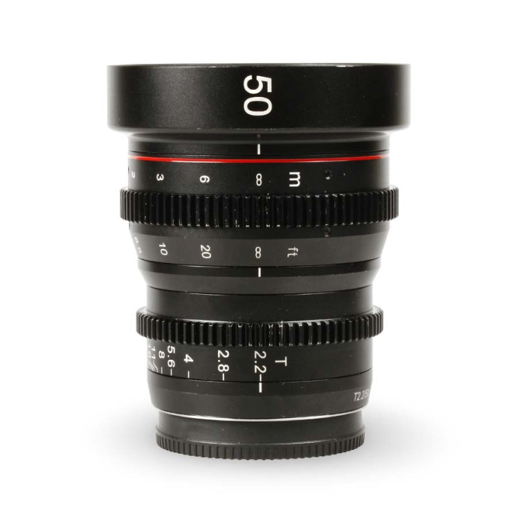 Objetiva Meike 50mm T2.2 Cine (micro 4/3) - USADA