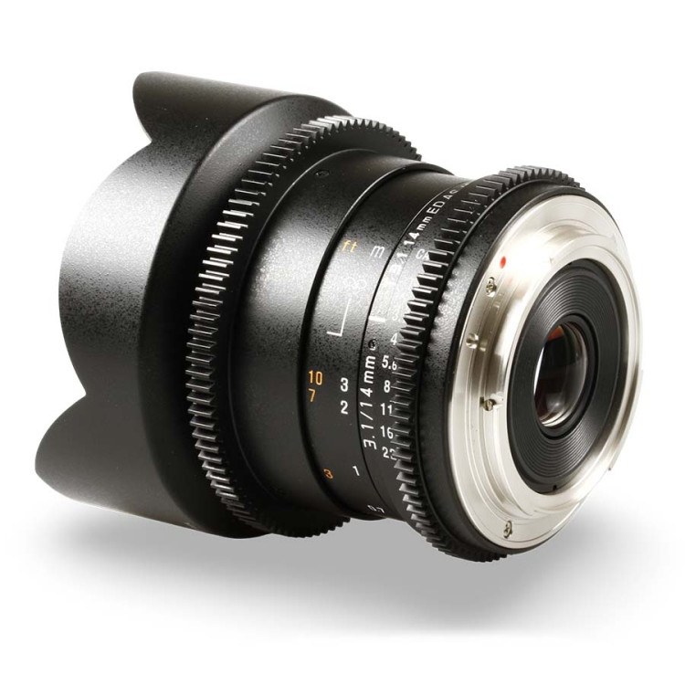 Objetiva Samyang 14mm T3.1 VDSLRII Cine (Canon EF) - USADO
