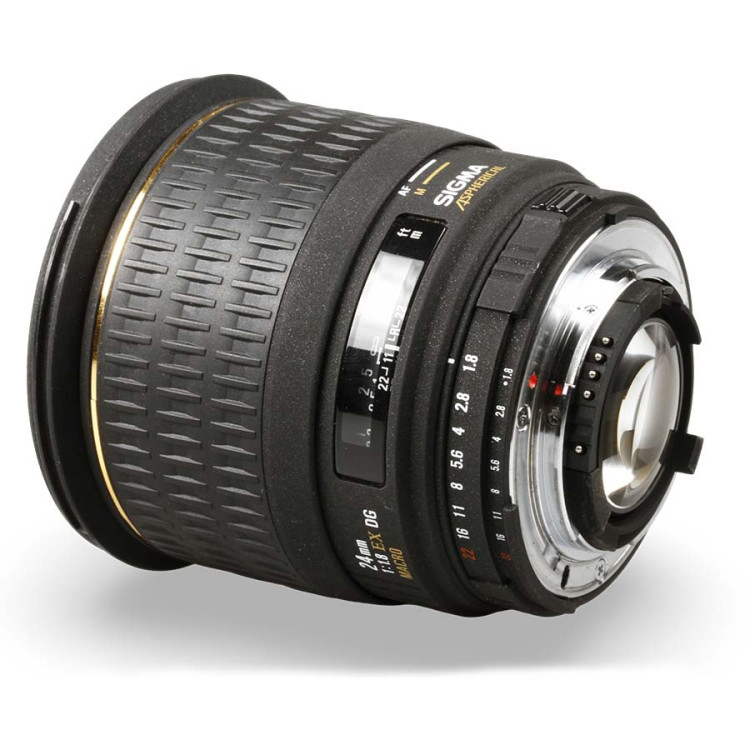 Objetiva Sigma 24mm f1.8 EX DG MACRO (Nikon F) - USADO