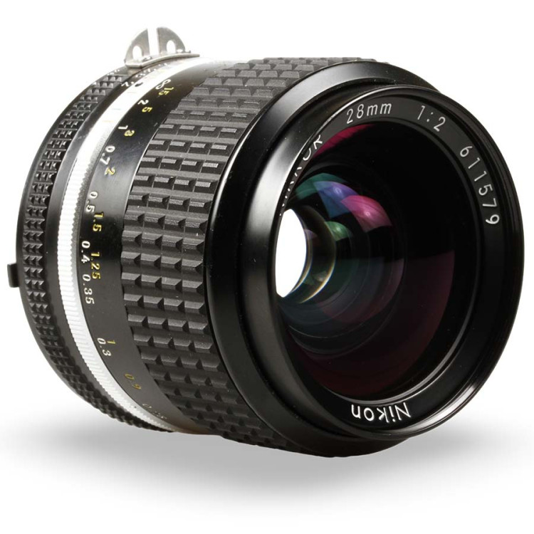 Objetiva Nikon AI-S NIKKOR 28mm f2 - USADO