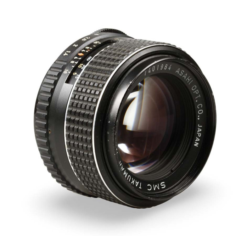 Objetiva Pentax Takumar 50mm f1.4 SMC (rosca M42) - USADO