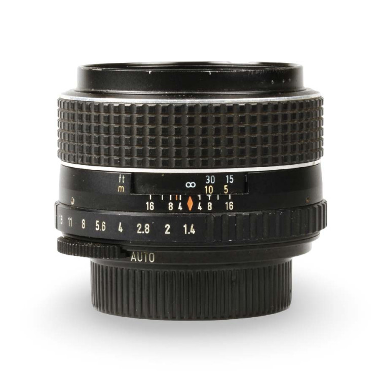 Objetiva Pentax Takumar 50mm f1.4 SMC (rosca M42) - USADO