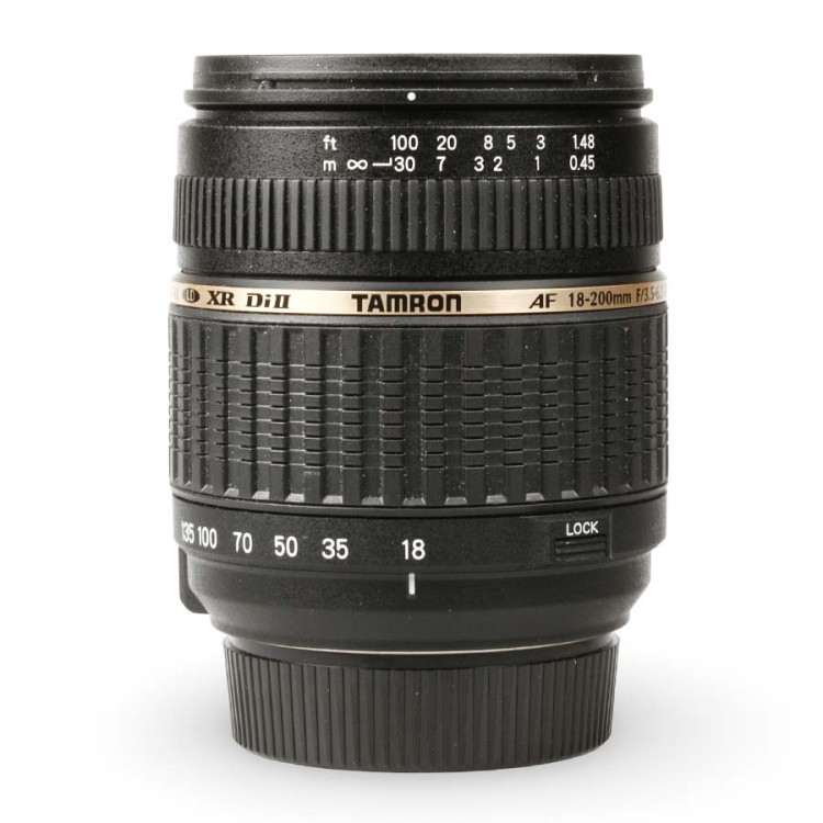 Objetiva Tamron AF 18-200mm f3.5-6.3 Macro ASPH XR Di II LD (Nikon F) - USADO