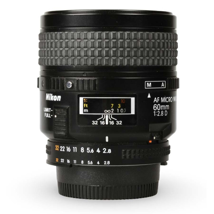 Objetiva Nikon AF NIKKOR 60mm f2.8D MICRO - USADO