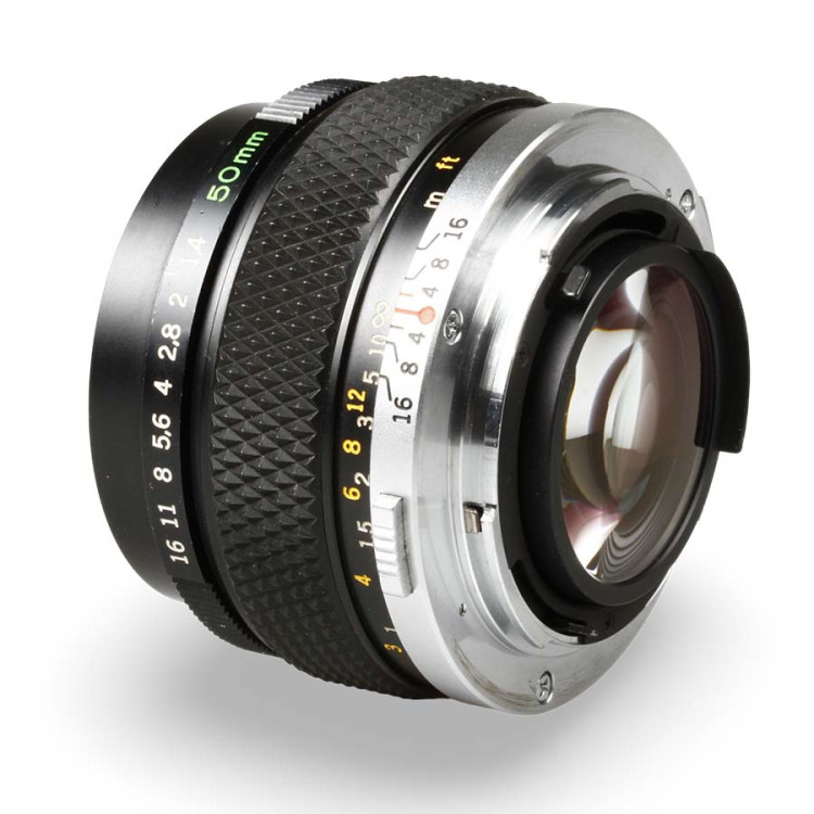 Objetiva Olympus OM Zuiko Auto-S 50mm f1.4 - USADO