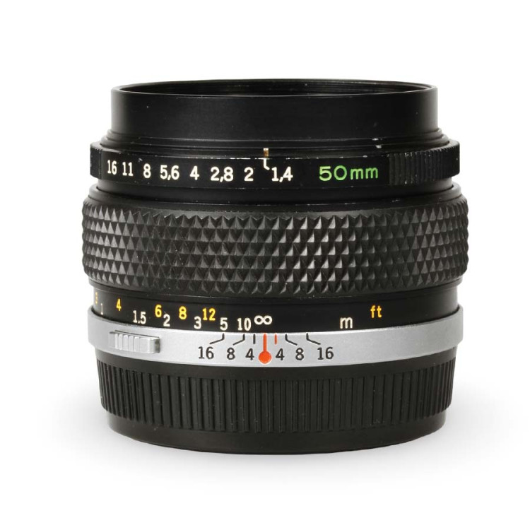 Objetiva Olympus OM Zuiko Auto-S 50mm f1.4 - USADO