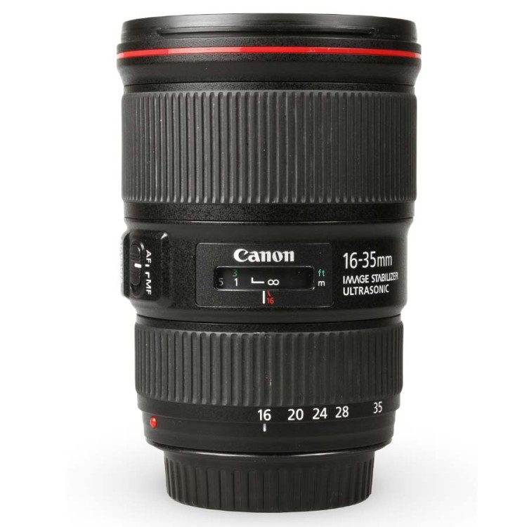 Objetiva Canon EF 16-35mm f4L IS USM - USADO
