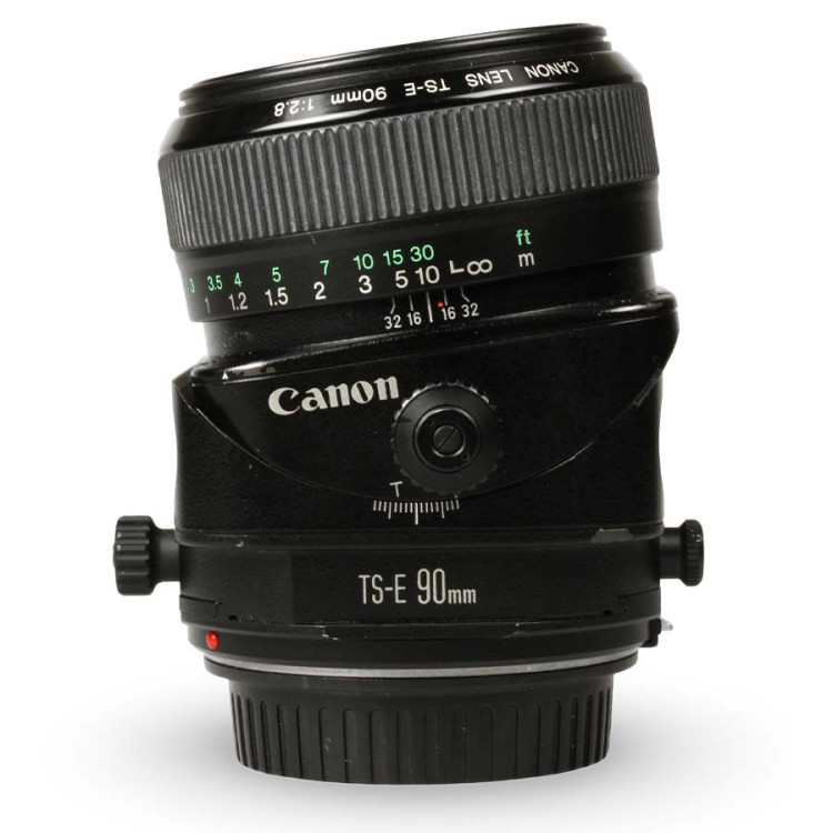 Objetiva Canon TS-E 90mm f2.8 Tilt-Shift - USADO