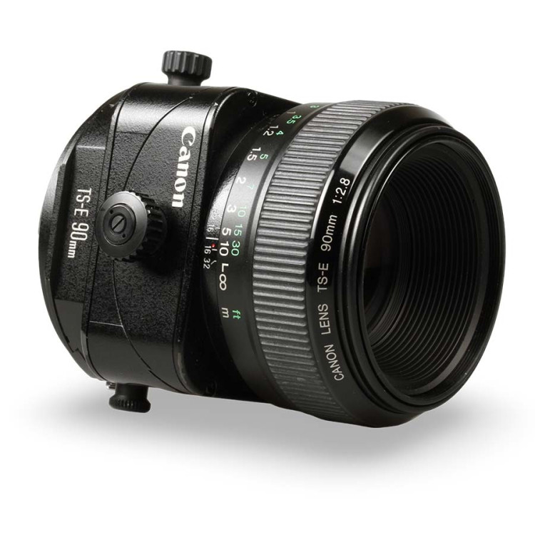 Objetiva Canon TS-E 90mm f2.8 Tilt-Shift - USADO