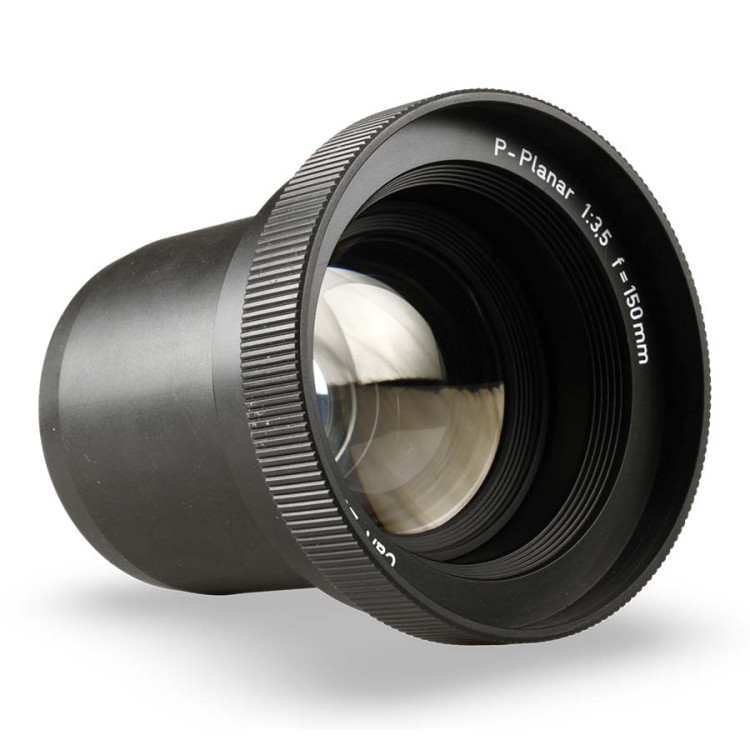 Objetiva Carl Zeiss P-Planar 150mm f3.5 para projetor Hasselblad PCP 80 - USADO