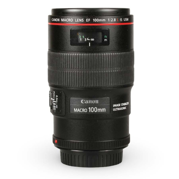Objetiva Canon EF 100mm f2.8L MACRO IS USM - USADO