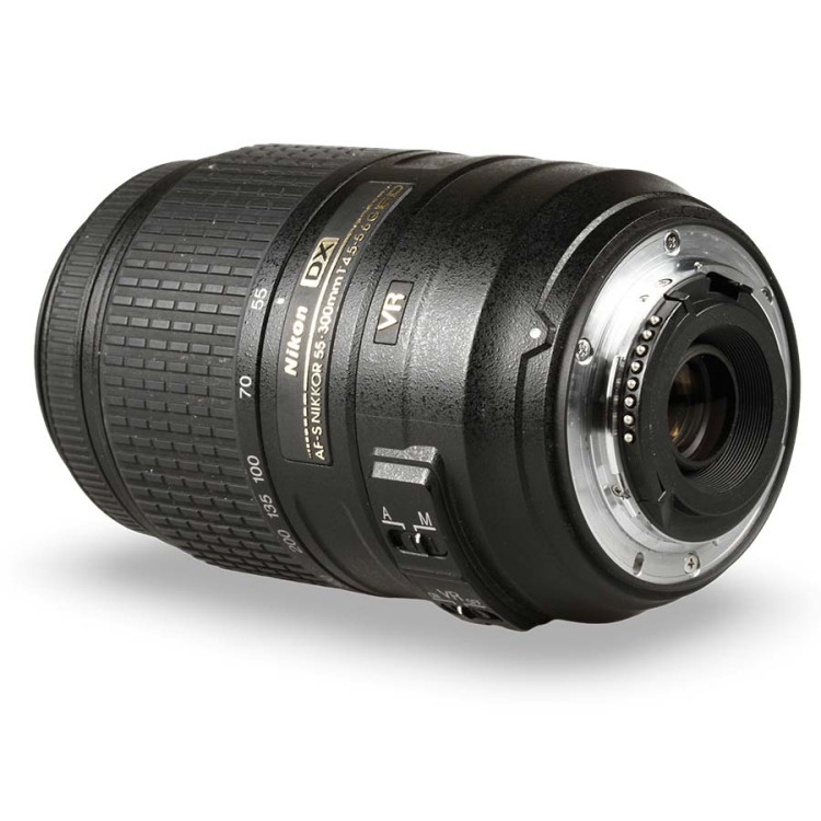 Objetiva Nikon AF-S NIKKOR 55-300mm f4.5-5.6G ED VR DX - USADO