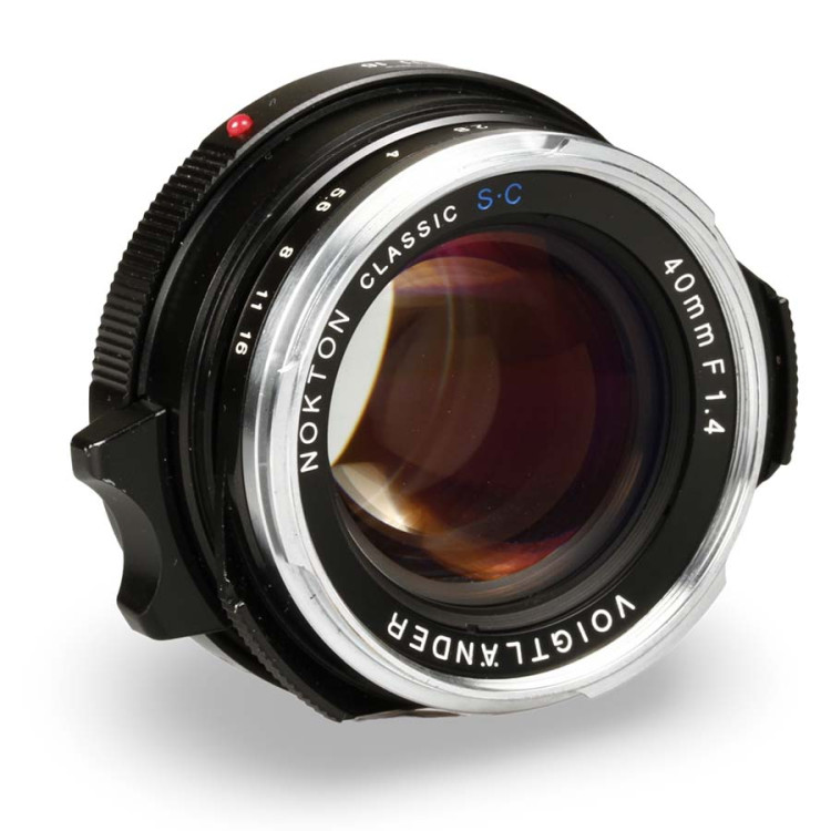 Objetiva Voigtländer Nokton Classic 40mm f1.4 MC (Leica M) - USADO