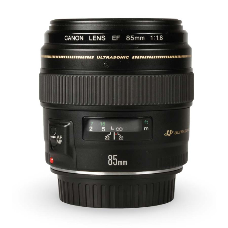 Objetiva Canon EF 85mm f1.8 USM - USADO