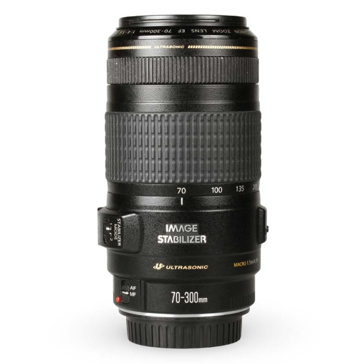 Objetiva Canon EF 70-300mm f4-5.6 IS USM - USADO