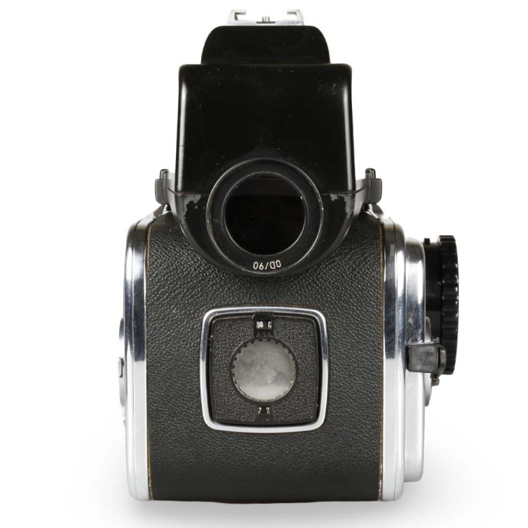 Câmera analógica médio formato Hasselblad 500CM com objetiva Planar 80mm f2.8 - USADO