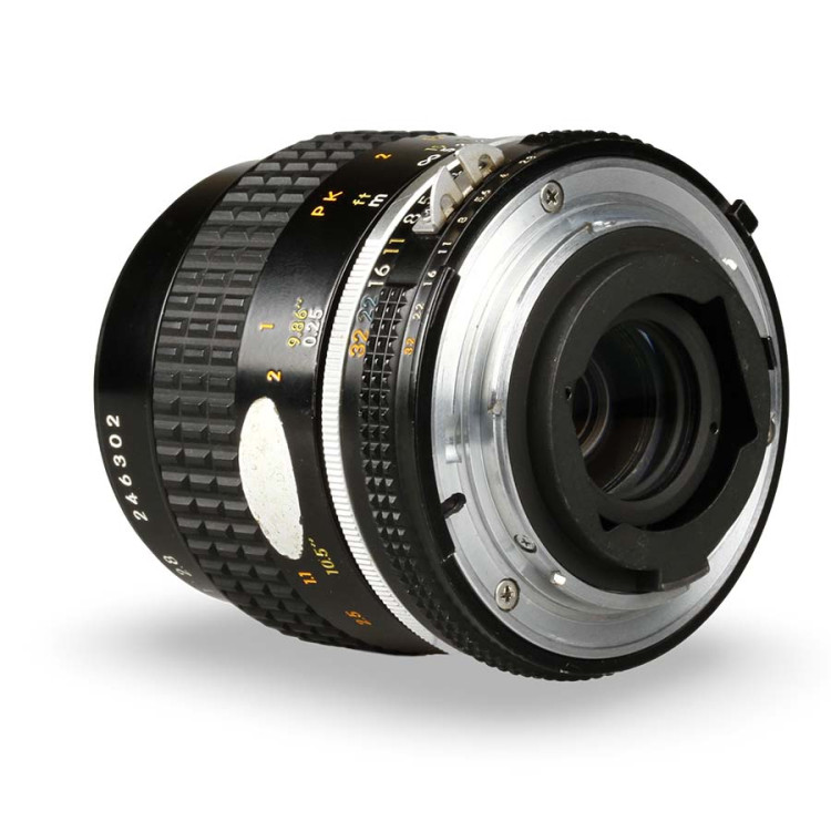 Objetiva Nikon AI-S Micro-NIKKOR 55mm f2.8 - USADO