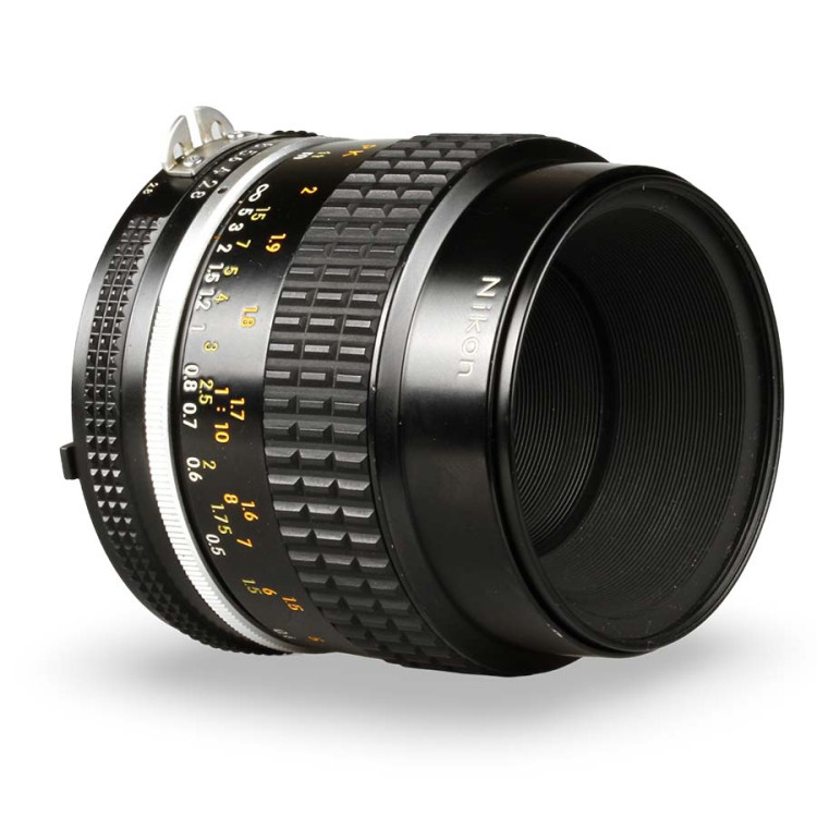 Objetiva Nikon AI-S Micro-NIKKOR 55mm f2.8 - USADO