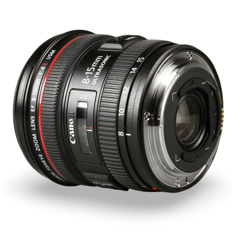 Objetiva Canon EF 8-15mm f4L Fisheye USM - USADO