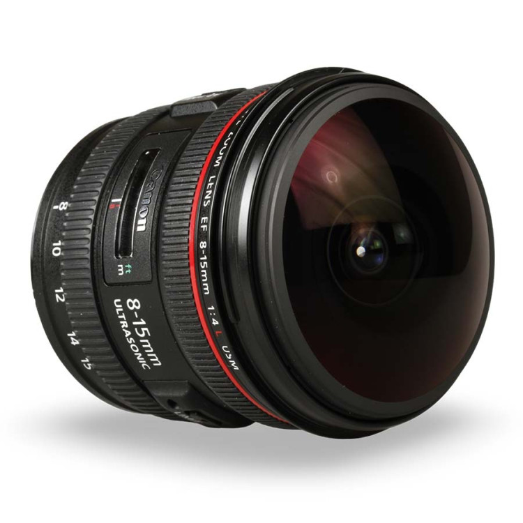 Objetiva Canon EF 8-15mm f4L Fisheye USM - USADO