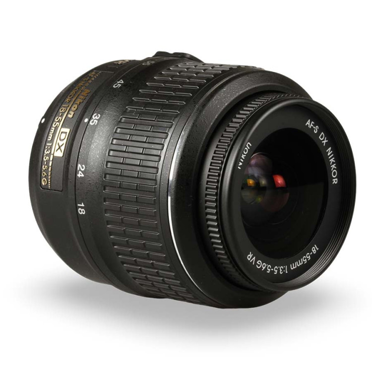 Objetiva Nikon AF-S NIKKOR 18-55mm f3.5-5.6G VR DX - USADO
