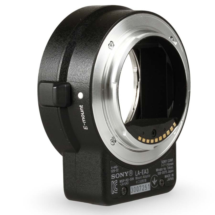 Adaptador Sony LA-EA3 (lente A-mount para câmera E-mount) - USADO