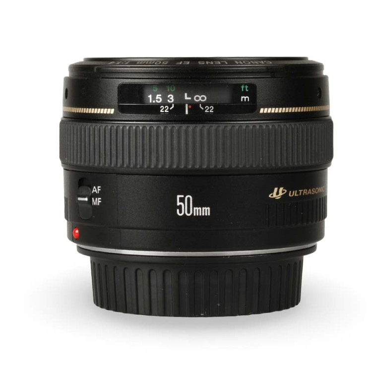 Objetiva Canon EF 50mm f1.4 USM - USADO