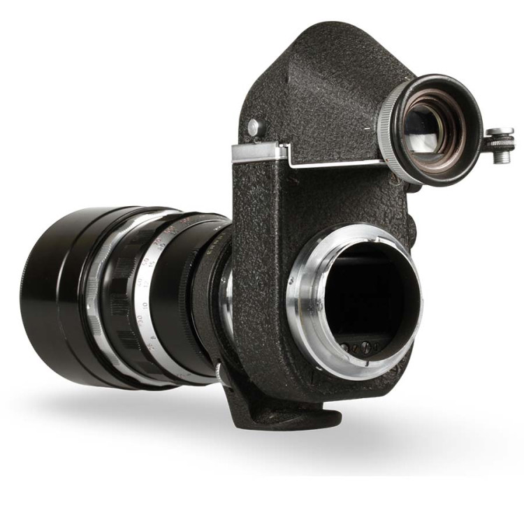 Objetiva Leica TELYT 200mm f4 com Visoflex II - USADA