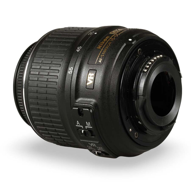 Objetiva Nikon AF-S NIKKOR 18-55mm f3.5-5.6G VR DX - USADO