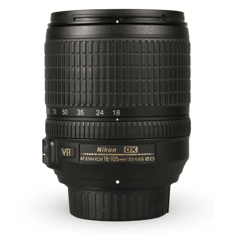 Objetiva Nikon AF-S NIKKOR 18-105mm f3.5-5.6G ED VR DX - USADA