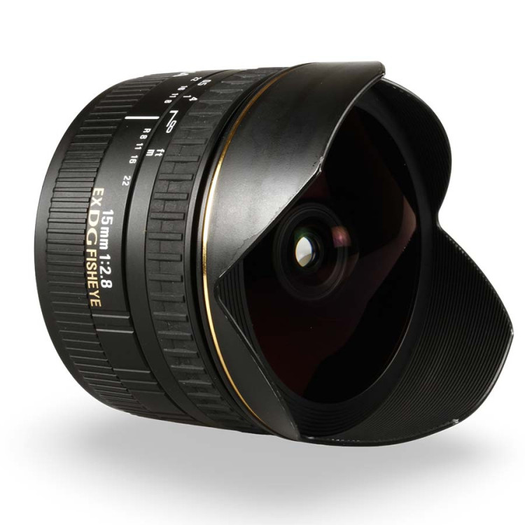 Objetiva Sigma 15mm f2.8 EX DG Fisheye (Canon EF) - USADA
