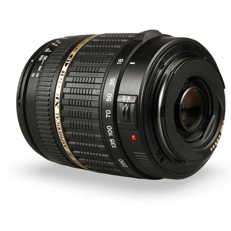Objetiva Tamron AF 18-200mm f3.5-6.3 Macro ASPH XR Di II LD (Canon EF) - USADO