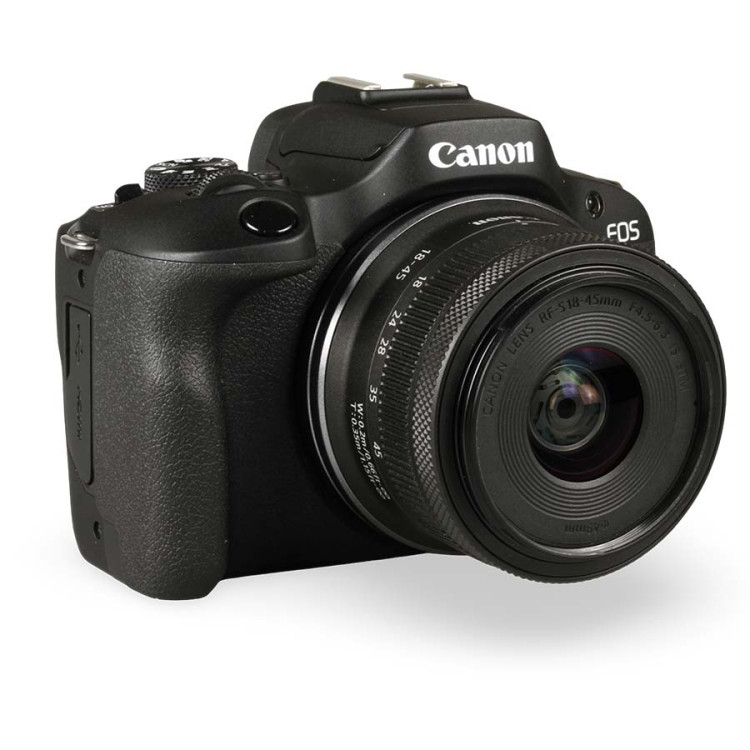 Câmera mirrorless Canon EOS R100 com lente RF-S 18-45mm IS STM - USADA (558 disparos)